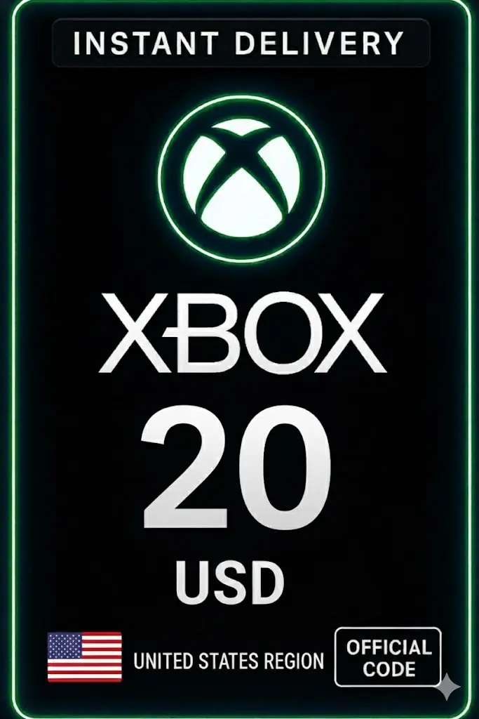 Xbox Live Gift Card 20 Usd Wallet Xbox Live Gift Card 20 Usd Wallet