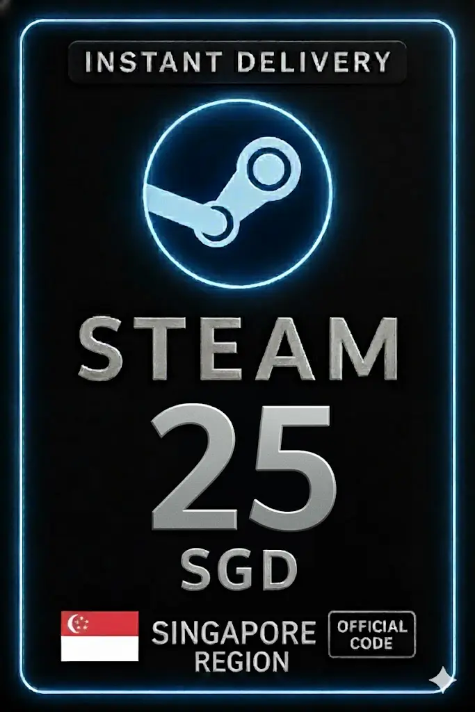 Steam Wallet Code Singapore 25 SGD Steam Wallet Code Singapore 25 SGD