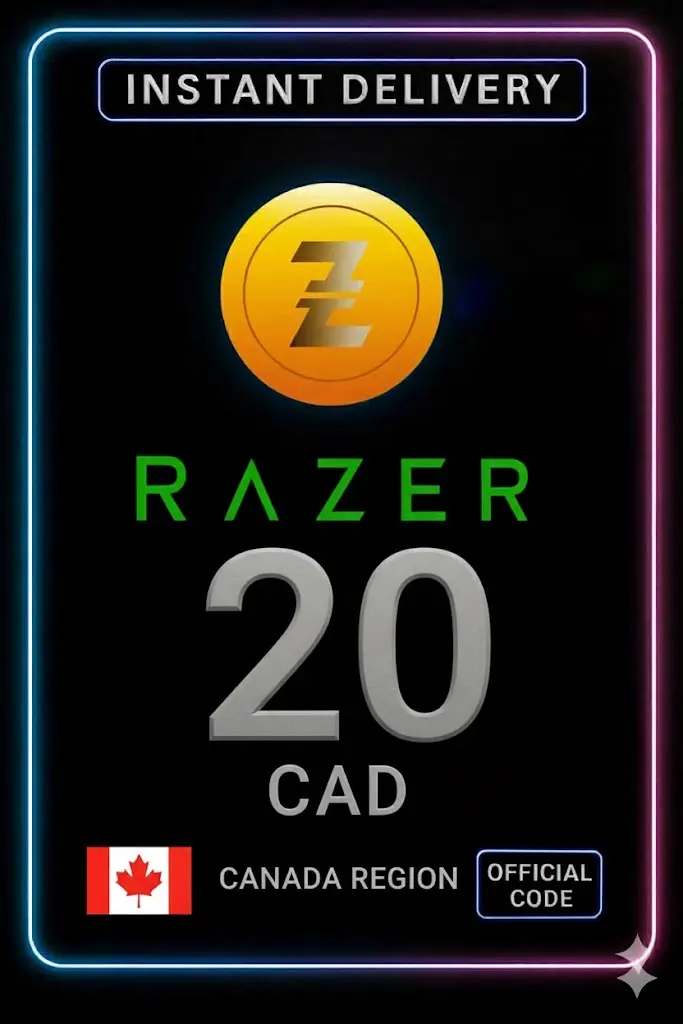 Razer Gold Canada 20CAD Razer Gold Canada 20CAD