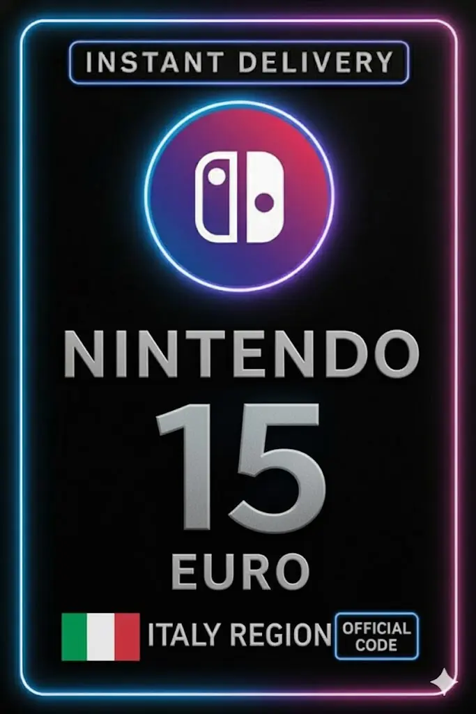 Carta Nintendo eShop - 15€ (Italia) Carta Nintendo eShop - 15€ (Italia)