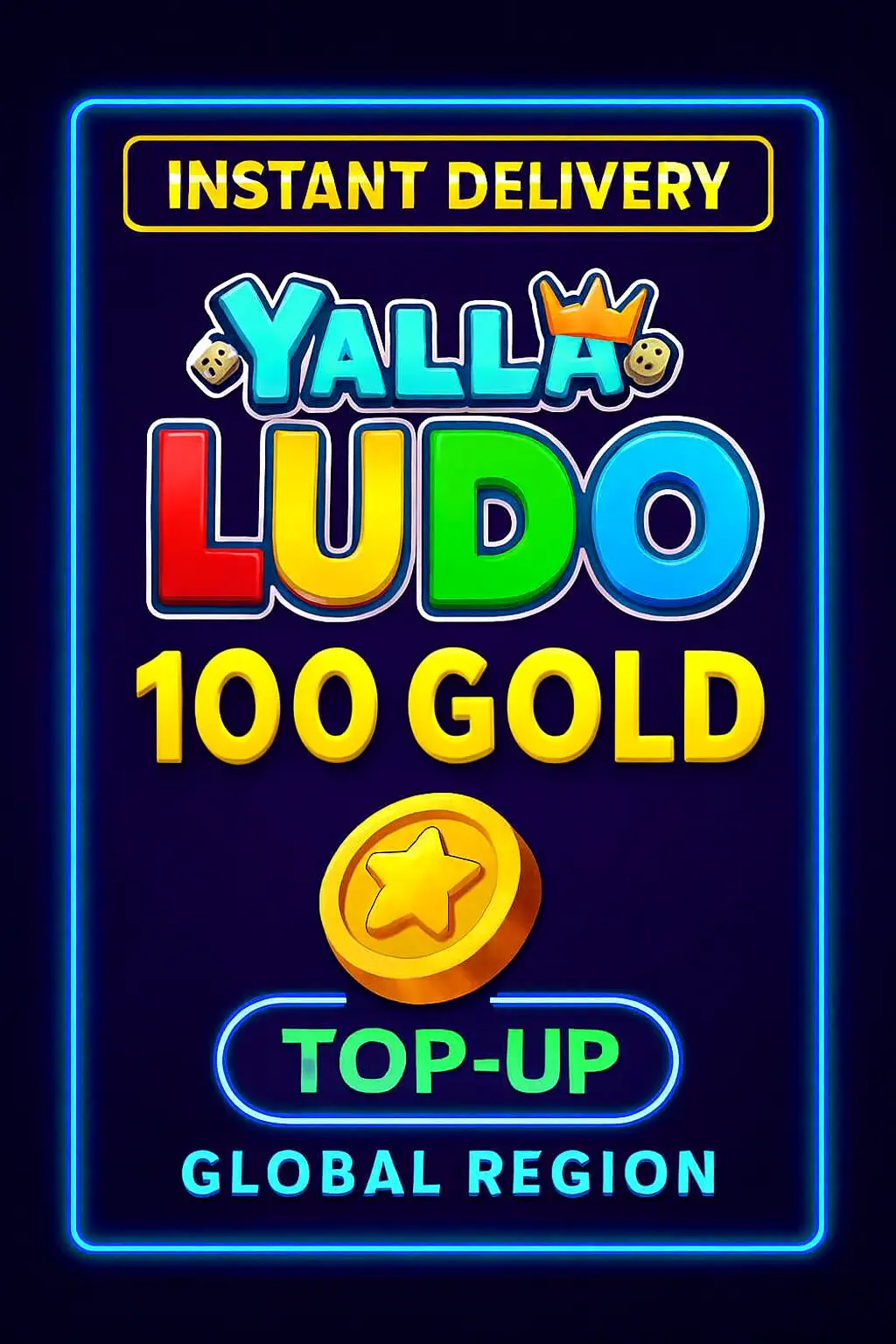 Yalla Ludo - USD 100 Oro (Recarga) Yalla Ludo - USD 100 Oro (Recarga)