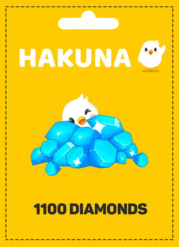 Hakuna 1100 diamonds Hakuna 1100 diamonds