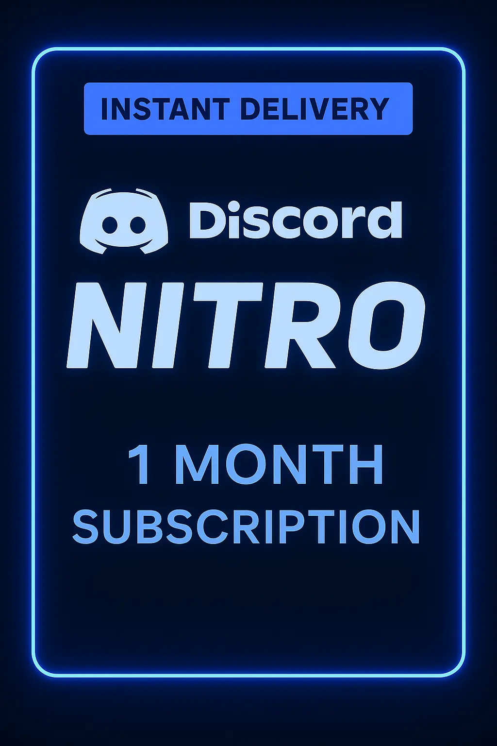 Discord Nitro - Abonnement de 1 mois Discord Nitro - Abonnement de 1 mois