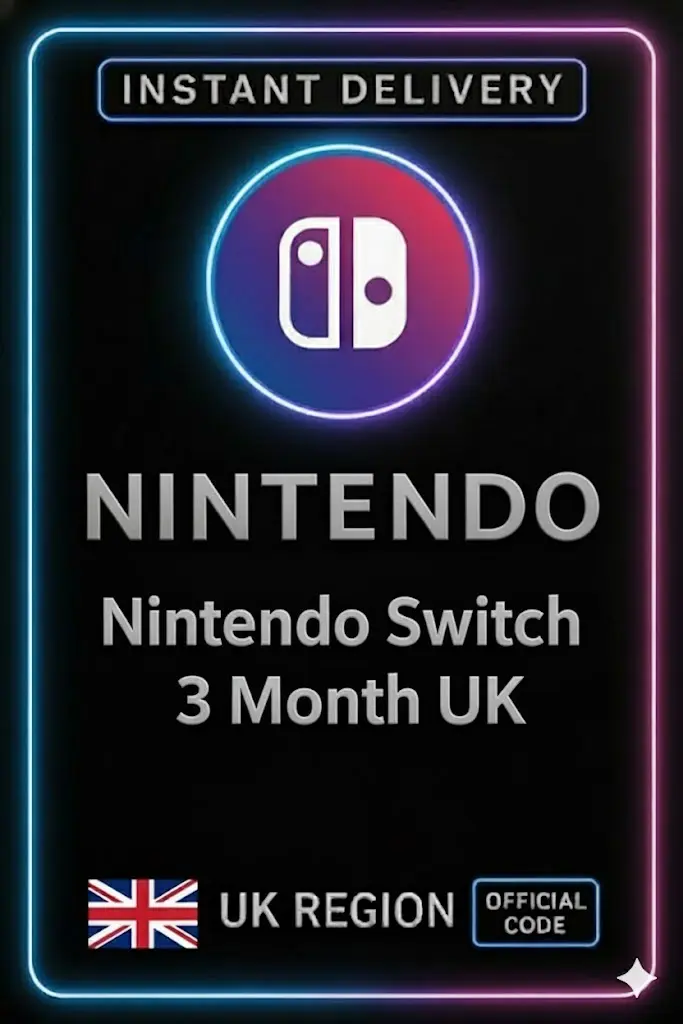 Nintendo Switch 3 Month UK Nintendo Switch 3 Month UK