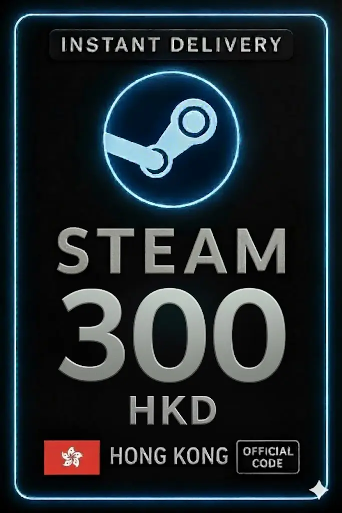 Karta Steam Wallet 300 HKD Karta Steam Wallet 300 HKD
