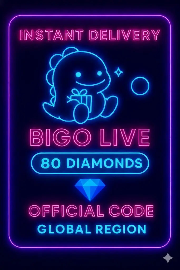 Bigo Live - 80 다이아몬드 (글로벌) Bigo Live - 80 다이아몬드 (글로벌)