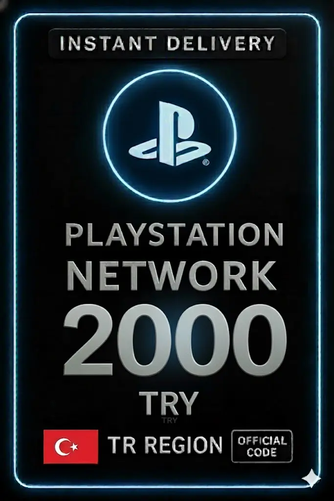 PSN Card - Türkiye - 2000 TRY PSN Card - Türkiye - 2000 TRY