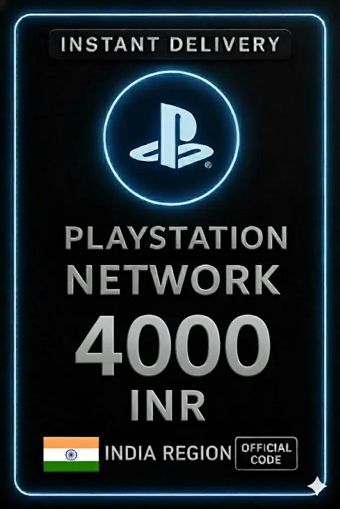 Tarjeta PSN India - 4000 INR Tarjeta PSN India - 4000 INR