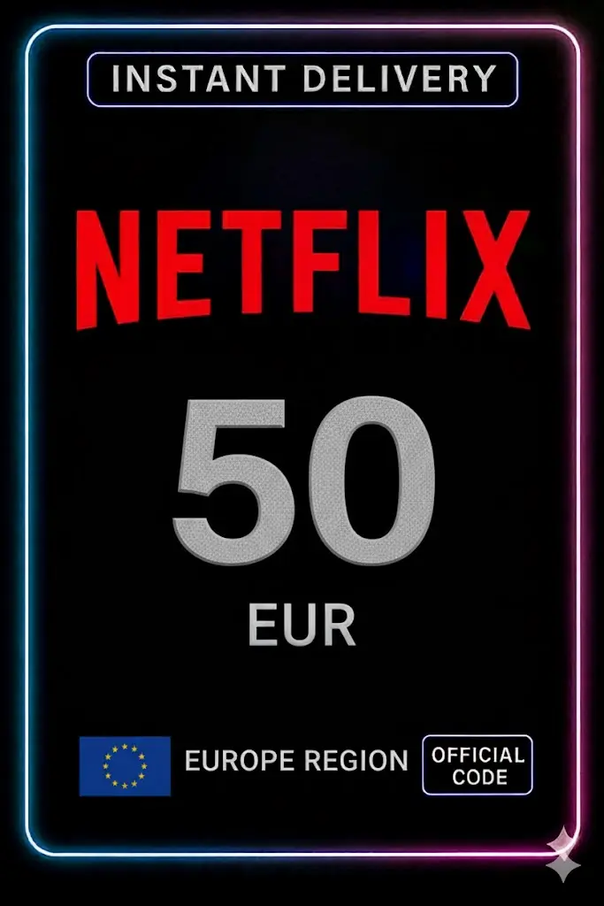 Card de cadou Netflix 50 Euro Card de cadou Netflix 50 Euro