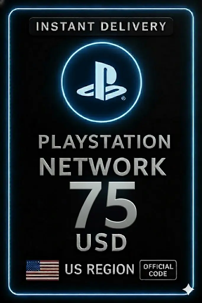 Playstation PSN Card 75$ Playstation PSN Card 75$