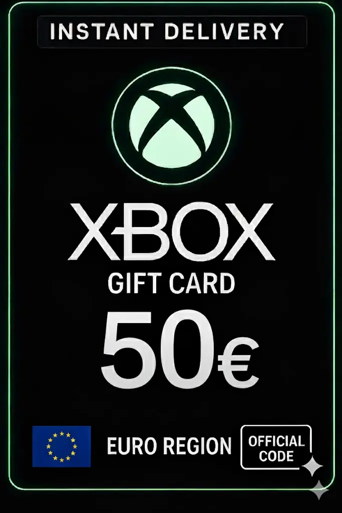 Tarjeta de regalo de Xbox Live 50 euros Tarjeta de regalo de Xbox Live 50 euros