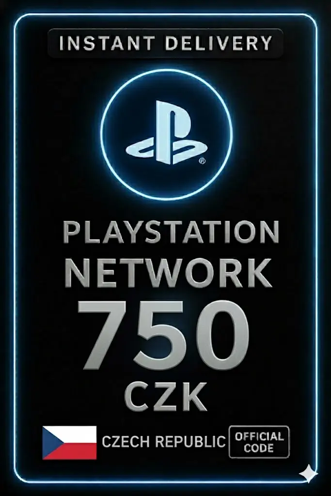 PSN Karta Czechy - 750 CZK (CZ) PSN Karta Czechy - 750 CZK (CZ)