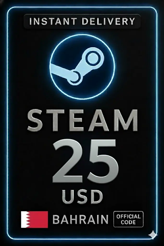 Steam Wallet Kód - 25 USD (Bahrain) Steam Wallet Kód - 25 USD (Bahrain)
