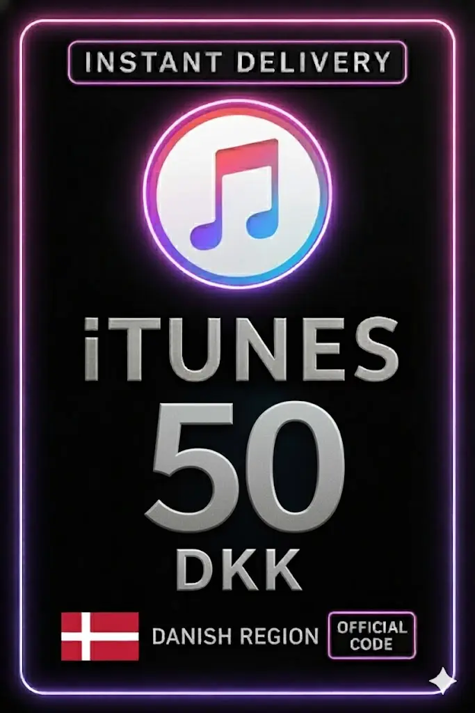 iTunes gavekort 50 DKK iTunes gavekort 50 DKK