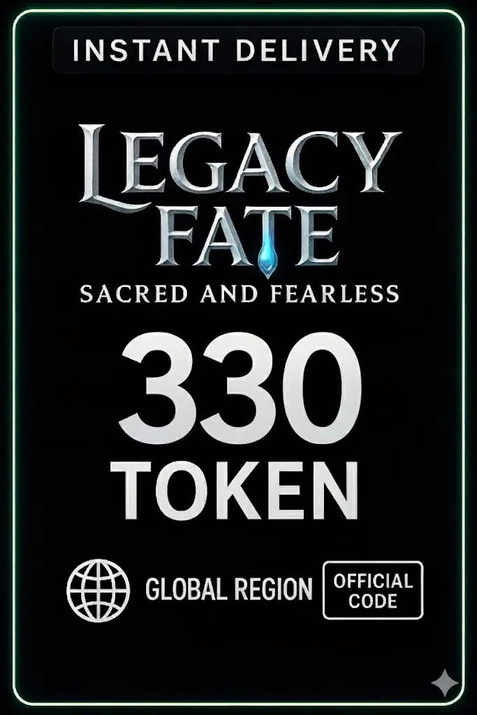 Legacy Fate: Sacred and Fearless 330 Token Legacy Fate: Sacred and Fearless 330 Token