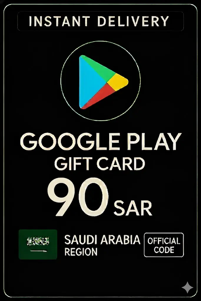 Google Play Gift Card - Saudi Arabia SAR 90 Google Play Gift Card - Saudi Arabia SAR 90