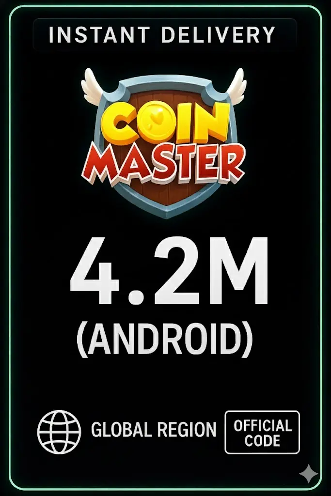 Coin Master 4.2 M Monētu (Android Turcija) Coin Master 4.2 M Monētu (Android Turcija)