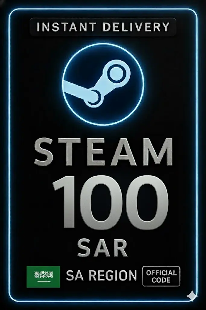 Steam Wallet Code 100 SAR (SA) Steam Wallet Code 100 SAR (SA)