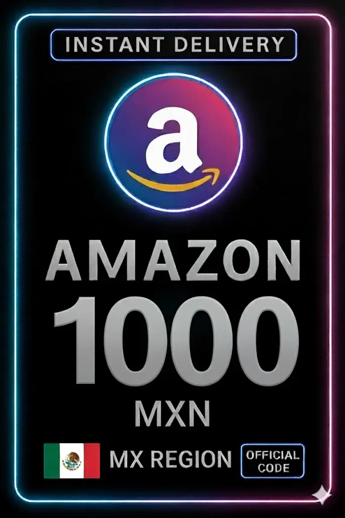 Amazon Gift Card - Mexico 1000 MXN Amazon Gift Card - Mexico 1000 MXN