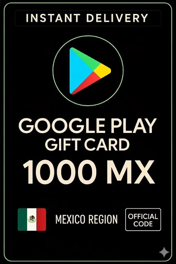 Google Play Gift Card - Mexico MX 1000 Google Play Gift Card - Mexico MX 1000