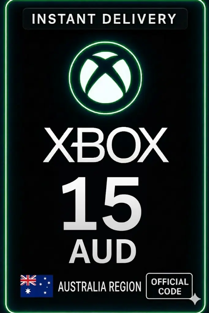 כרטיס מתנה ל-Xbox Live 15 אוסטרלי $ ארנק כרטיס מתנה ל-Xbox Live 15 אוסטרלי $ ארנק