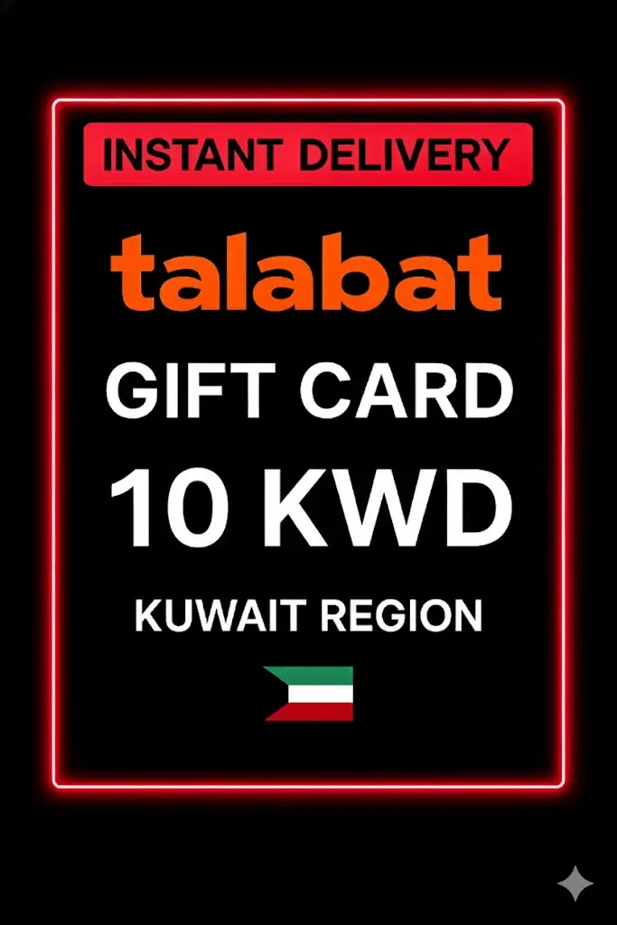 Talabat Gift Card Kuwait - 10 KWD Talabat Gift Card Kuwait - 10 KWD