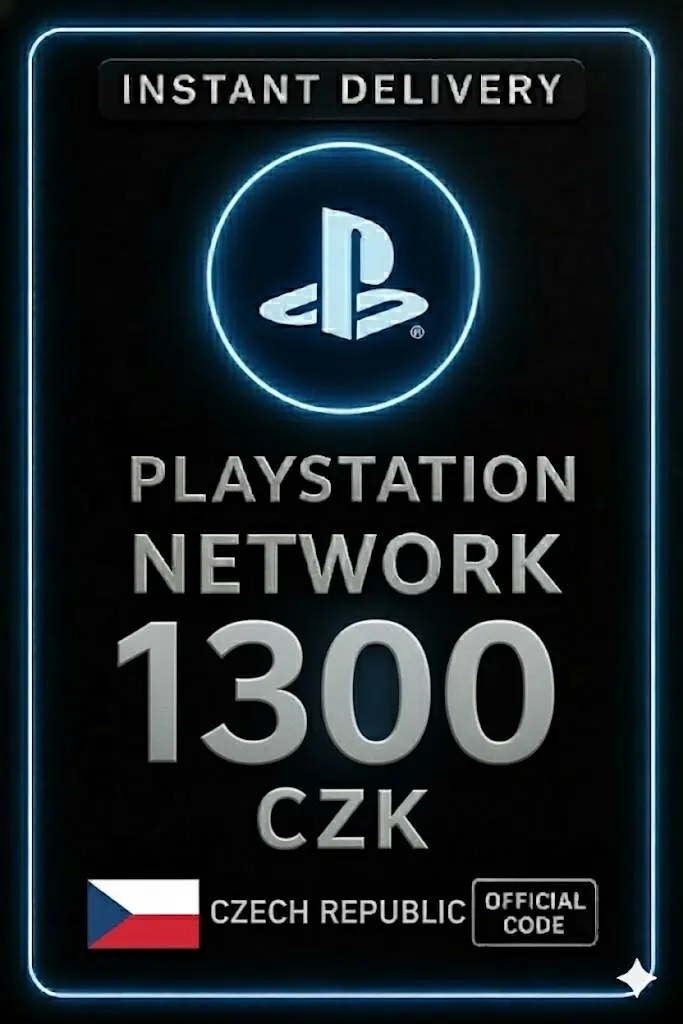 PSN Karta Czechy - 1300 CZK (CZ) PSN Karta Czechy - 1300 CZK (CZ)