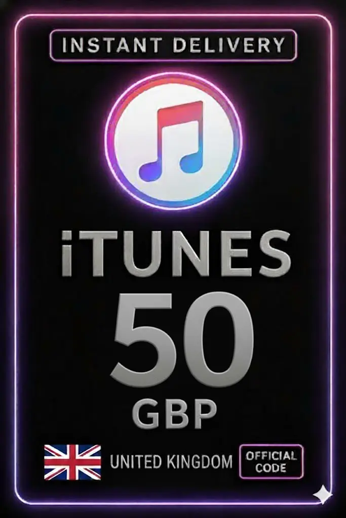 iTunes Cadeaukaart GBP £50 iTunes Cadeaukaart GBP £50