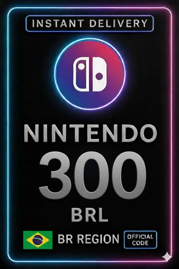 Nintendo eShop karte - 300 BR Nintendo eShop karte - 300 BR