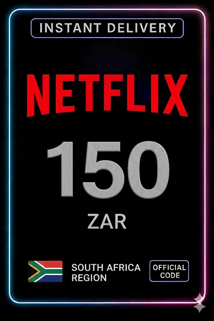 Tarjeta de regalo de Netflix 150 ZAR Tarjeta de regalo de Netflix 150 ZAR