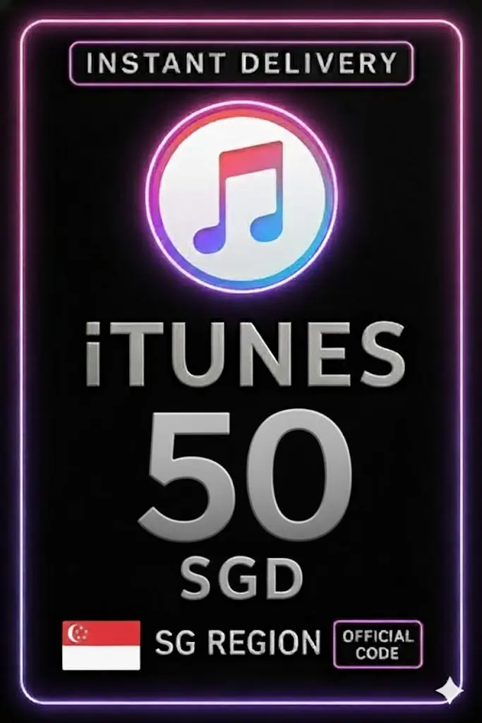 Carta Regalo iTunes 50 SGD Carta Regalo iTunes 50 SGD