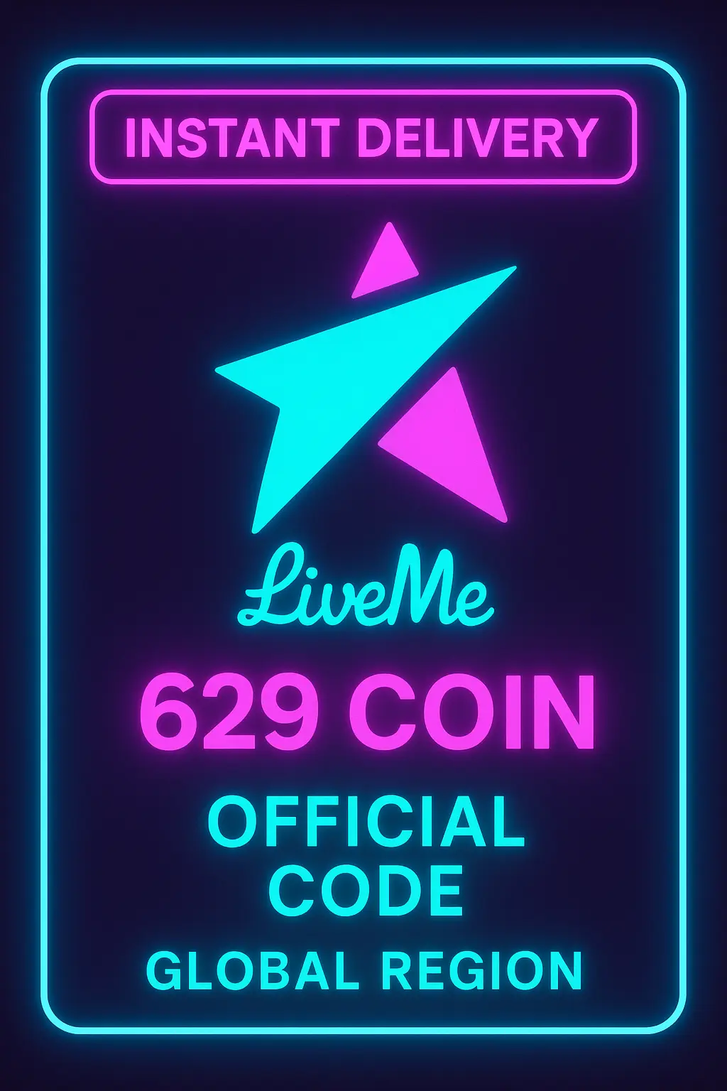 LiveMe - 629 Coin LiveMe - 629 Coin