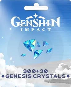 Genshin Impact 300+30 Genesis Crystals Top Up
