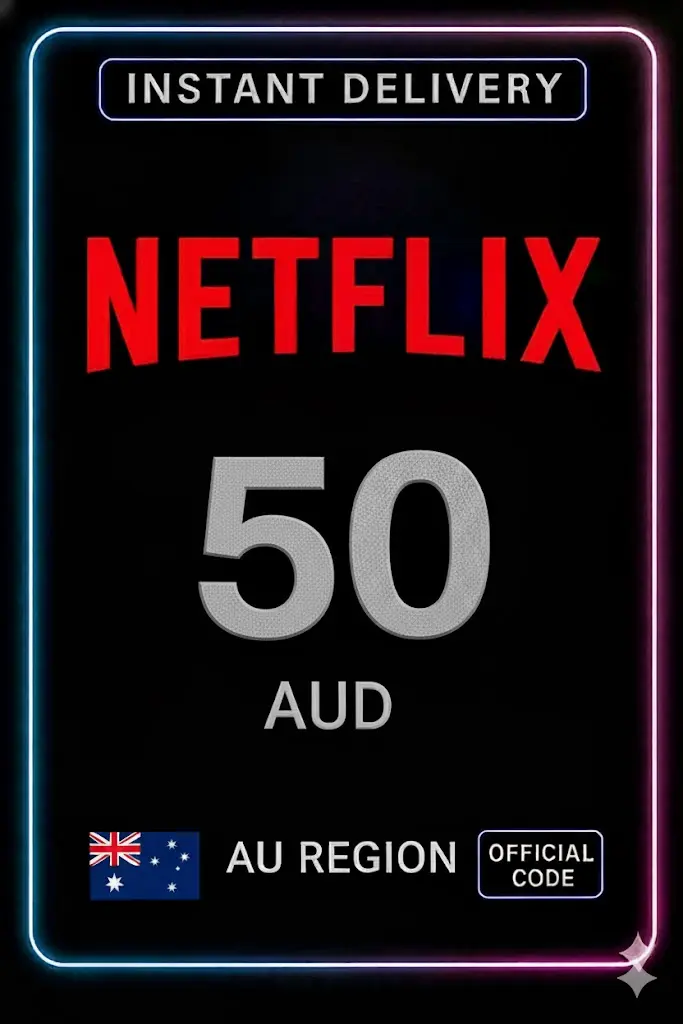 Netflix Gift Card 50 AUD Netflix Gift Card 50 AUD