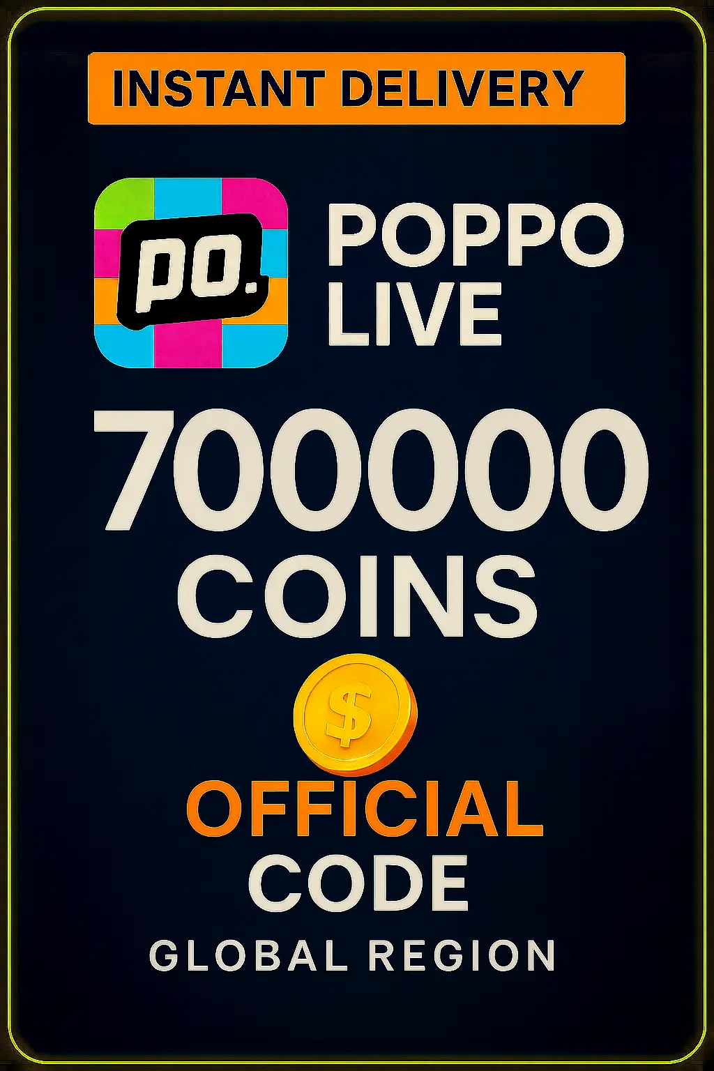 Poppo Live - 700000 pièces Poppo Live - 700000 pièces