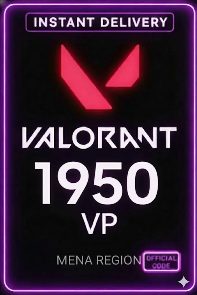 Valorant 1950 VP - (MENA) Valorant 1950 VP - (MENA)