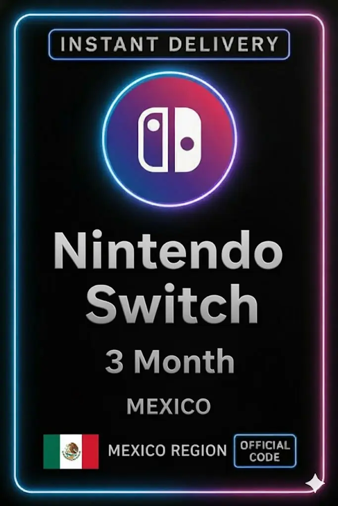 Nintendo Switch 3 Meses - México Nintendo Switch 3 Meses - México