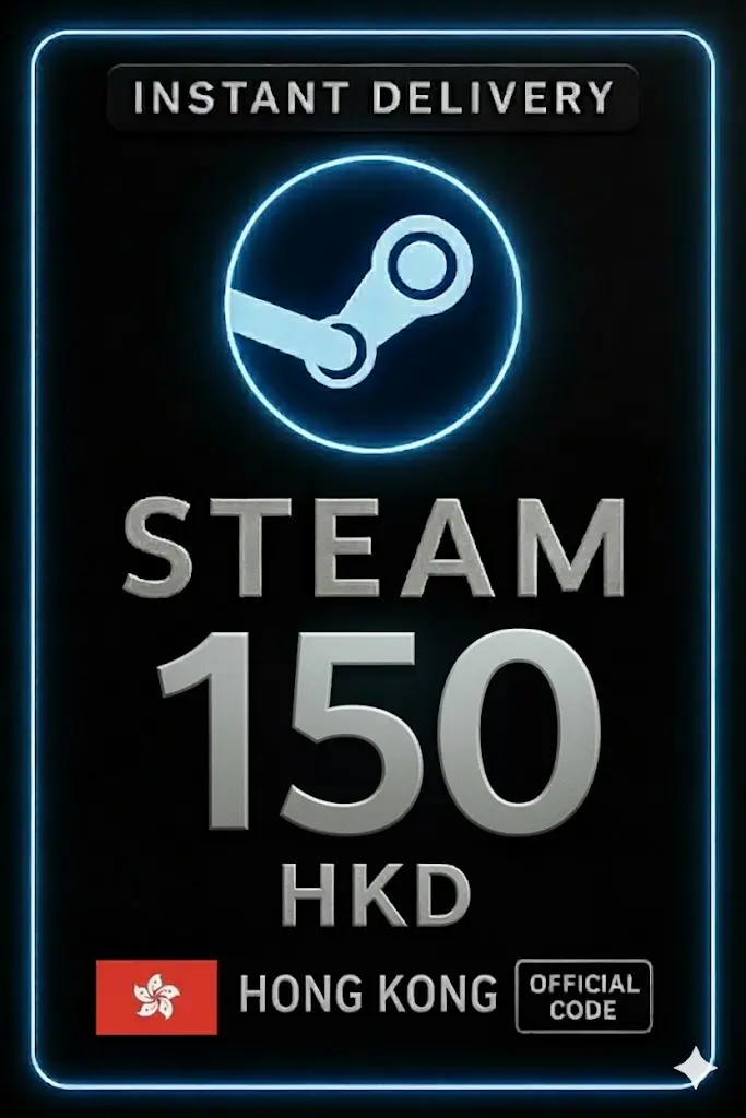 Steam Wallet Card 150 HKD Steam Wallet Card 150 HKD