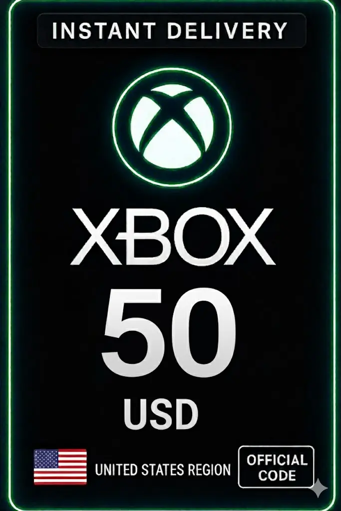 Xbox Live Gift Card 50 Usd Wallet Xbox Live Gift Card 50 Usd Wallet