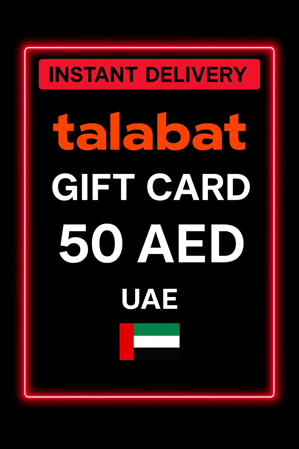 Talabat Gift Card UAE - 50 AED Talabat Gift Card UAE - 50 AED