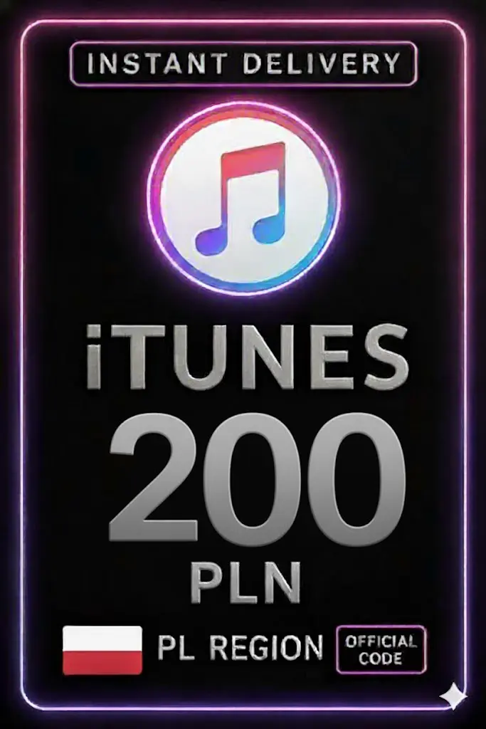 Подарочная карта iTunes 200 PLN Подарочная карта iTunes 200 PLN