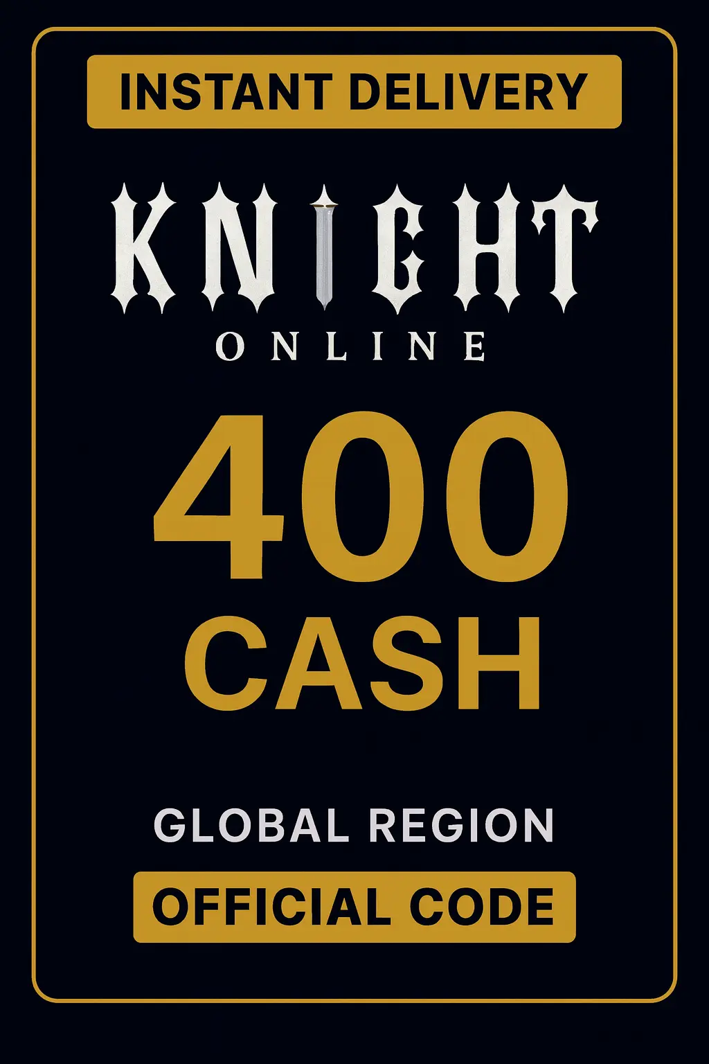 Knight Online 400 Cash Knight Online 400 Cash