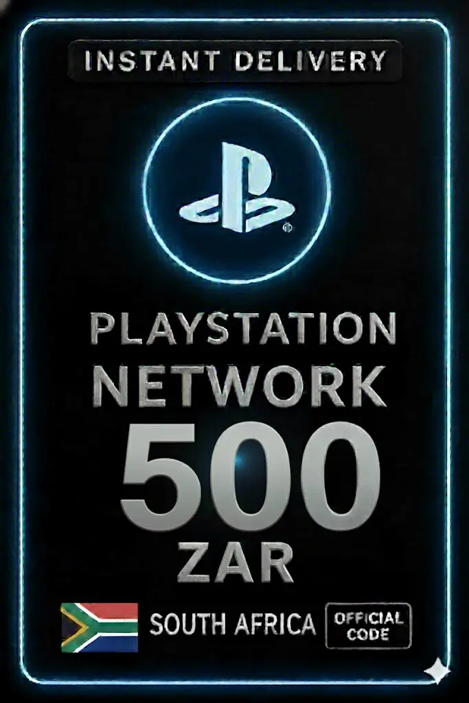 Playstation PSN Card 500 ZAR ZA Playstation PSN Card 500 ZAR ZA