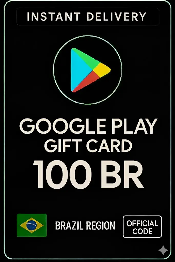 Karta podarunkowa Google Play - Brazylia BR 100 Karta podarunkowa Google Play - Brazylia BR 100