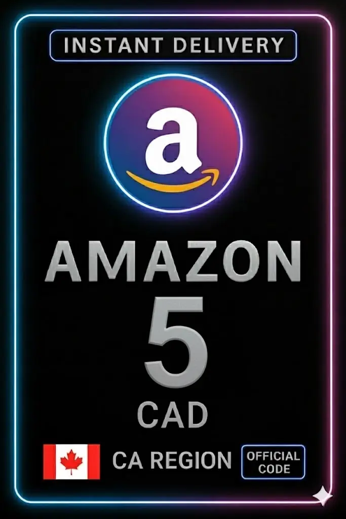 Amazon Gift Card 5 CAD CA Amazon Gift Card 5 CAD CA