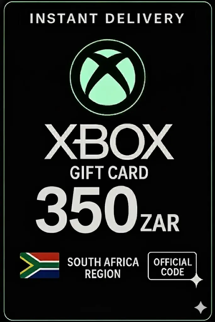 Xbox Live Gift Card 350 ZAR Wallet Xbox Live Gift Card 350 ZAR Wallet