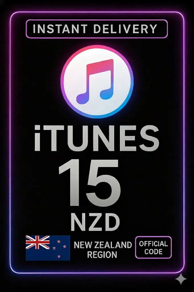 iTunes Gift Card New Zealand - 15 NZD iTunes Gift Card New Zealand - 15 NZD