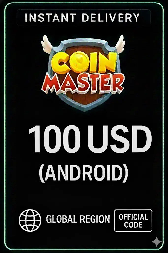 Coin Master (Android) - 100 $ ASV Coin Master (Android) - 100 $ ASV