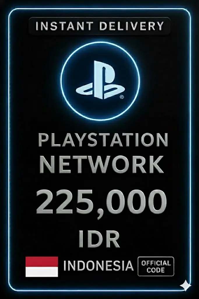 PlayStation PSN karte 225,000 Rp (ID) PlayStation PSN karte 225,000 Rp (ID)