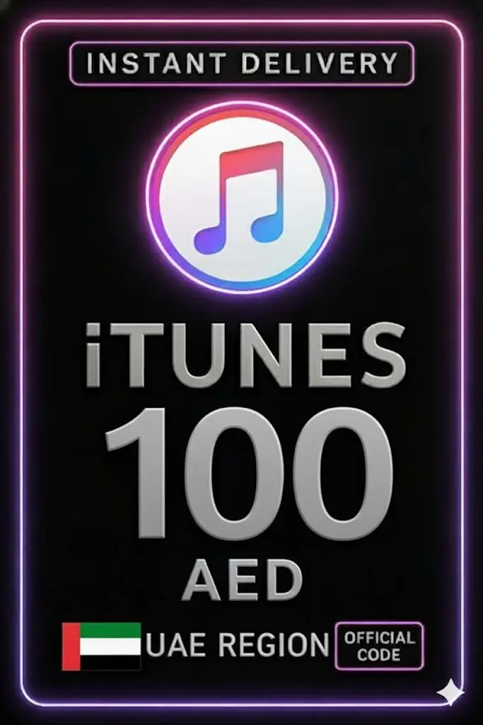 iTunes Gift Card 100 AED iTunes Gift Card 100 AED